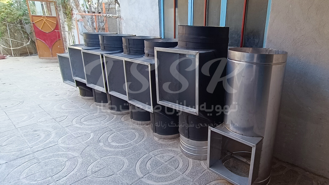 6 عدد دریچه شوتینگ زباله