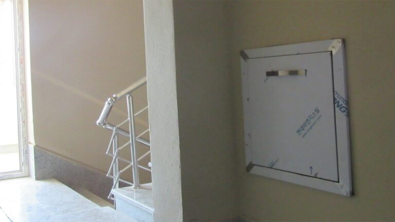 دریچه شوتینگ زباله فلزی