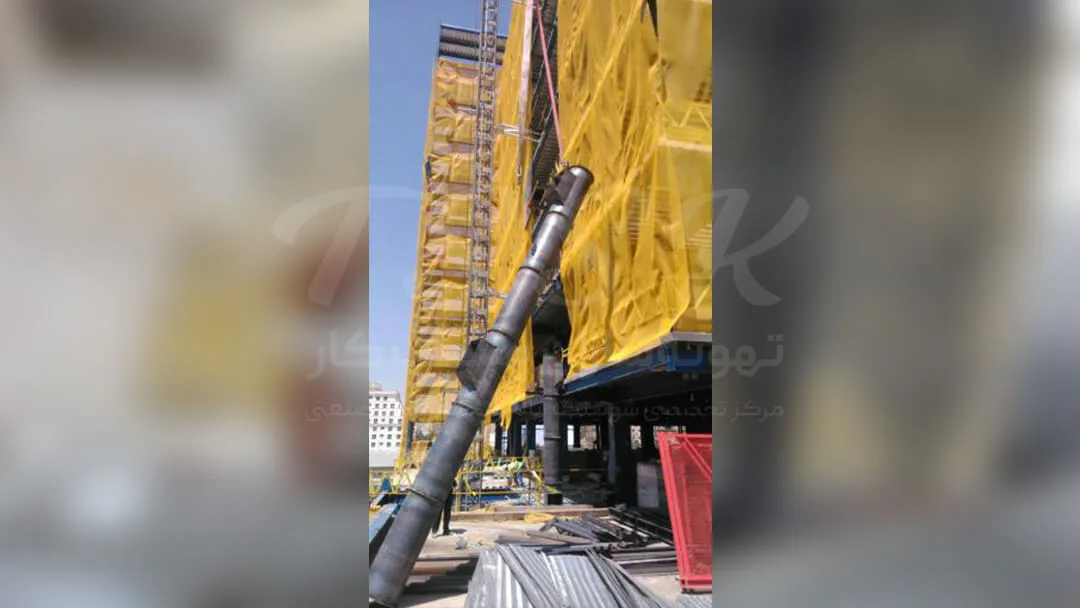 بالا بردن کانال شوت پسماند آهنی