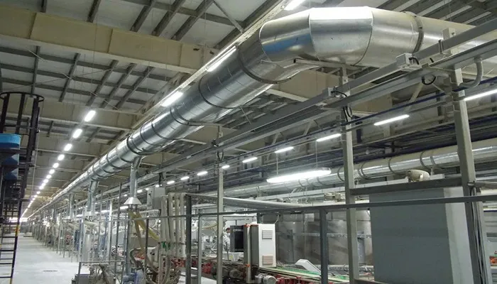 کانال برگشت هوا 4 شبکه برگشت هوا در کانال کشی